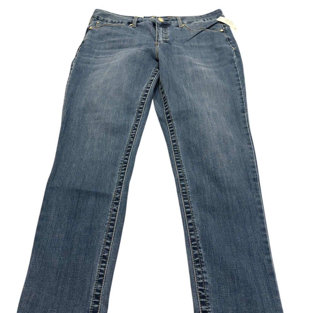 NWT Seven7 Tummyless Skinny Denim Jeans High Rise Size 16